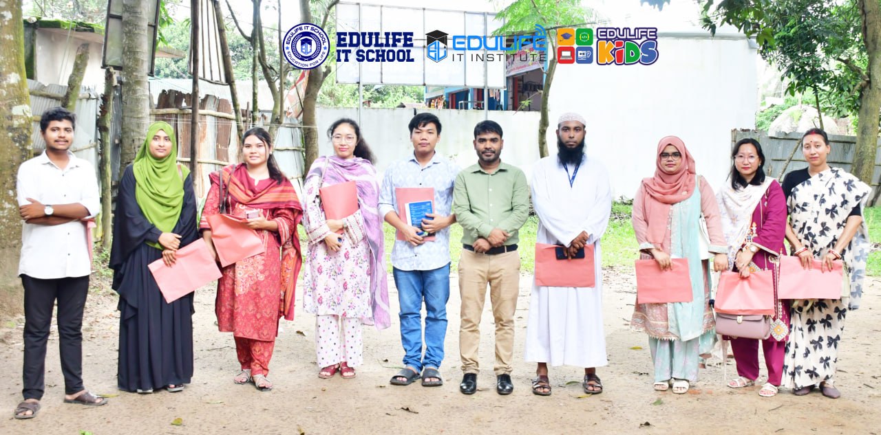 Families and students at a school community event